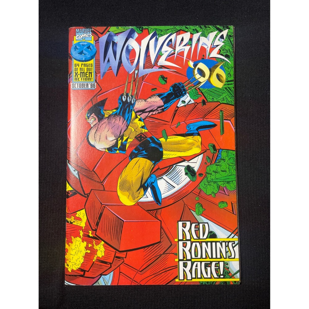 Wolverine 1996 October Comic Book Red Ronins Rage Direct Edition